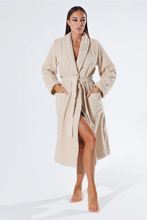 Organic Cotton Bathrobe Salyaka Bukle Antibacterial Soft Bathrobe Daily Dowry Gift for Men and Women