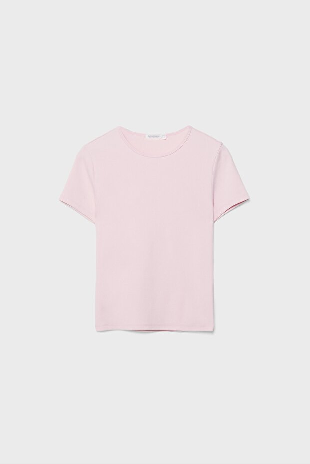 Slim fit basic t-shirt - 7