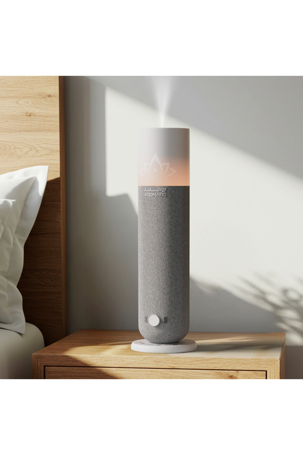 جهاز التعطير المضيء الذكي AF450 - رمادي / Smart Illuminated Fragrance Diffuser AF450 - Gray - 1