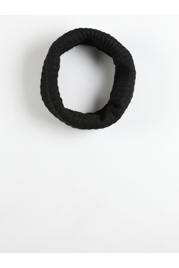 Kadın Siyah Atkı - 1