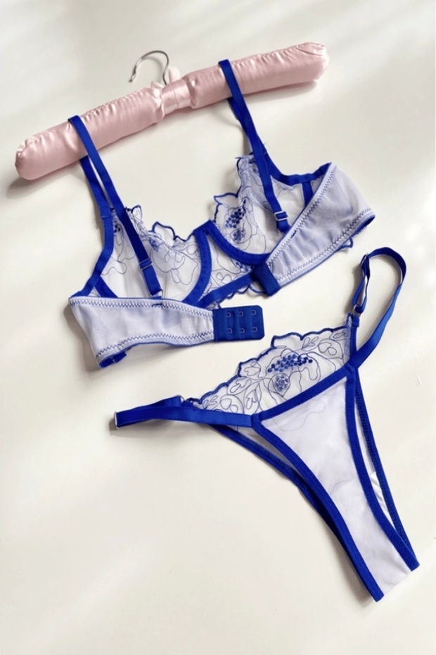 Underwire Bra Set - 6
