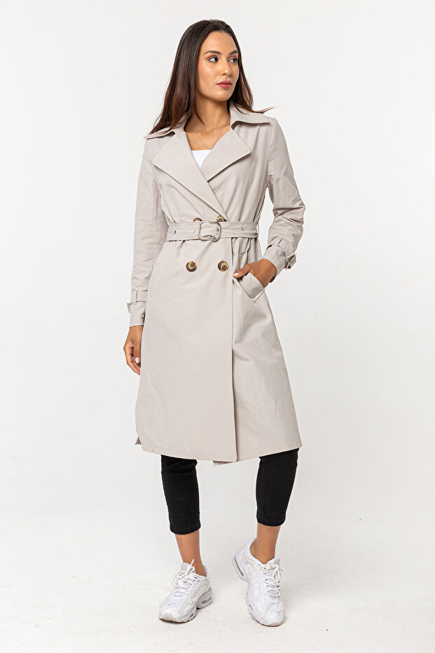 Bej Trençkot - 1