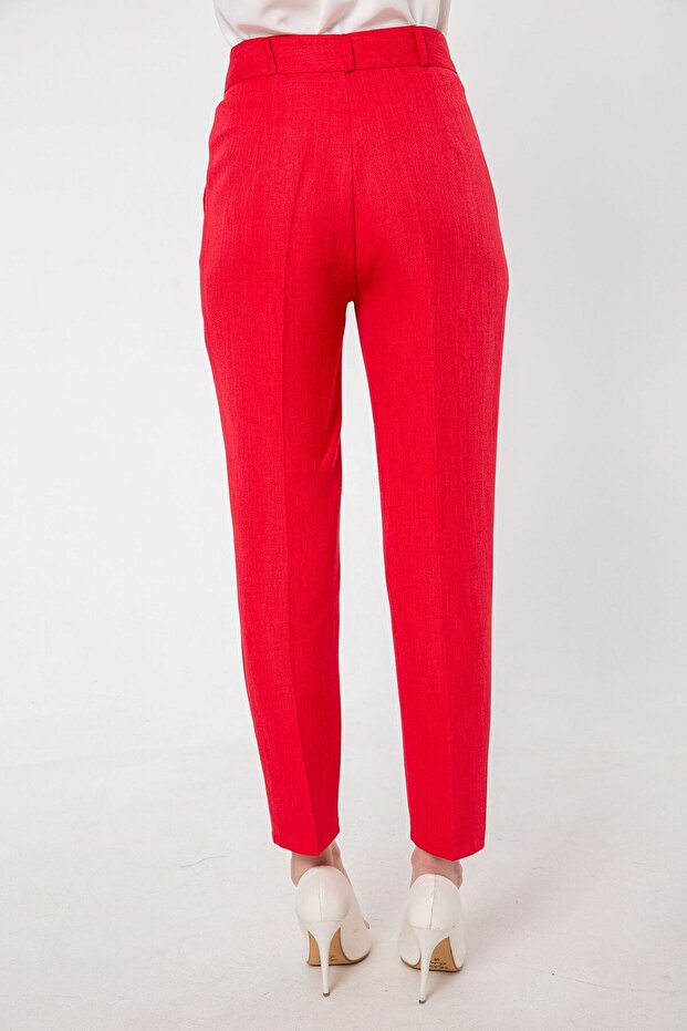 LINEN CLASSIC PANTS - 4