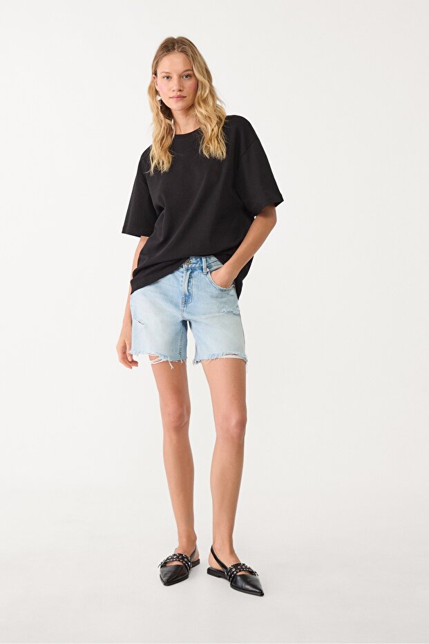 Oversize basic t-shirt - 3
