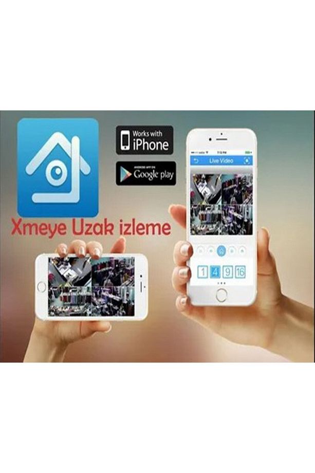 16 Kameralı 2 Mp Ahd Güvenlik Kamera Sistemi DAHUAHAC-B1A21-0360B - 6