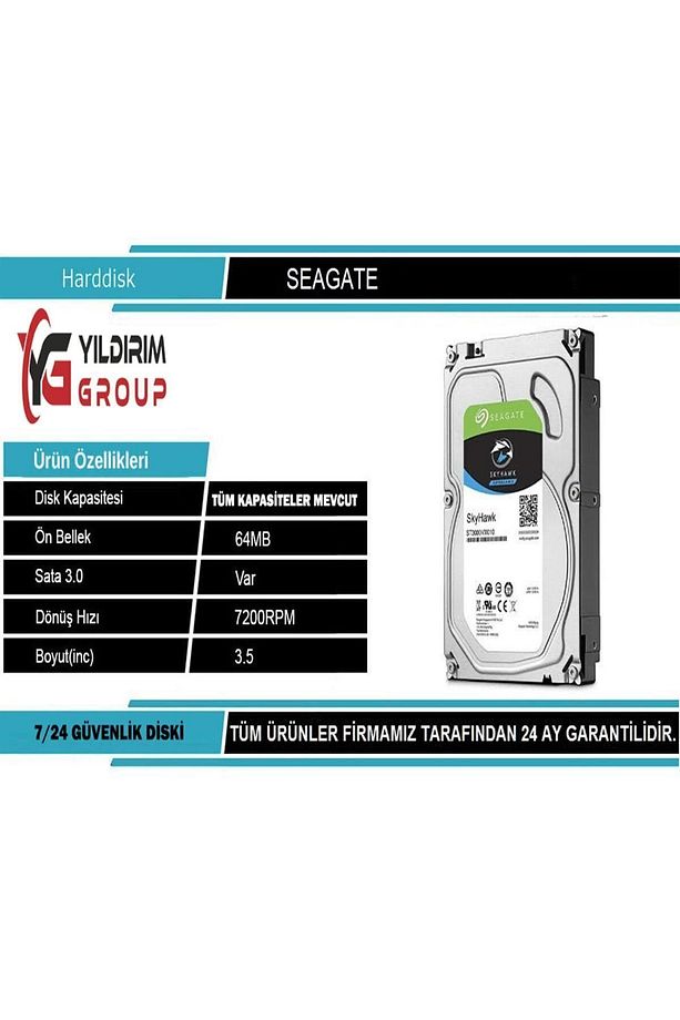 5 Kameralı 2 Mp Ahd Güvenlik Kamera Sistemi Hac-b1a21-0360b - 4