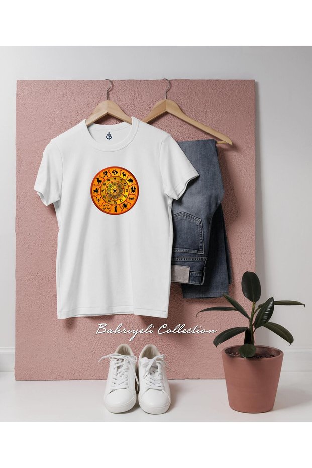 Oversize Nakshatra Hindu Astrologer Designed Unisex T-Shirt