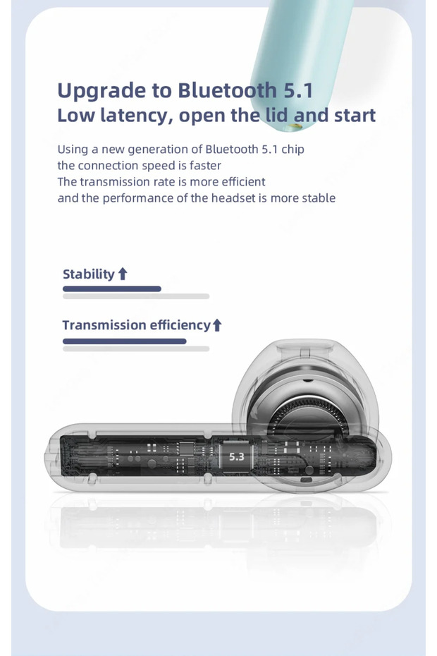 سماعات أذن LP1 Pro TWS لاسلكية بتقنية البلوتوث من النوع C وشحن سريع - 6
