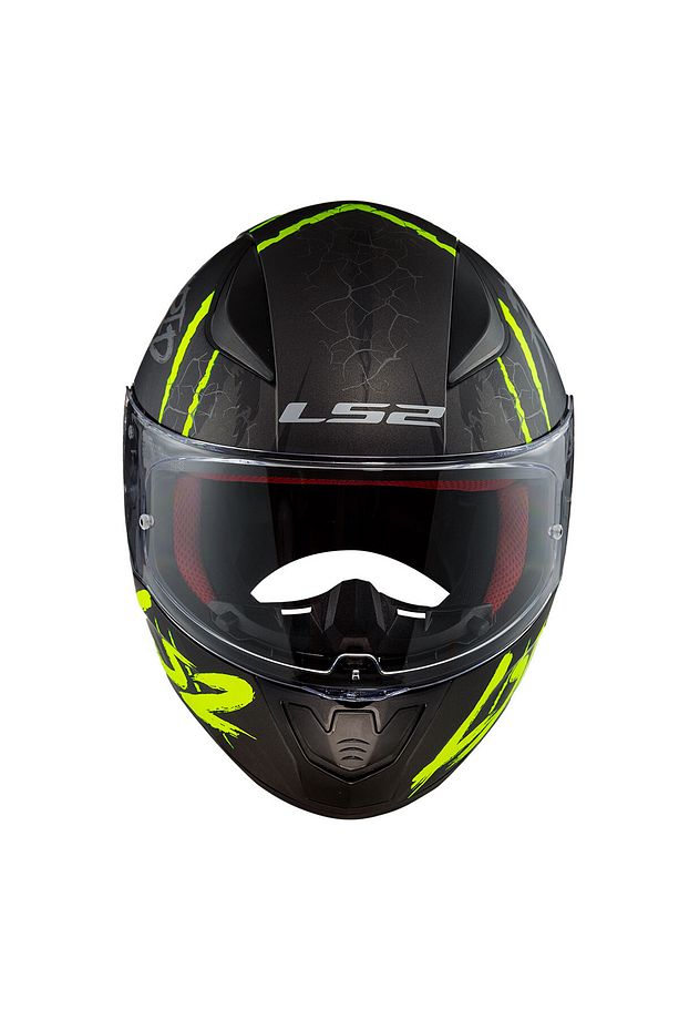 Rapıd Raven Mat Siyah-gri-neon Sarı Kask Xl - 3