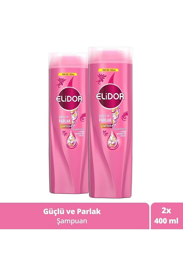 Şampuan 400 ml Güçlü Ve Parlak X2 Adet - 1