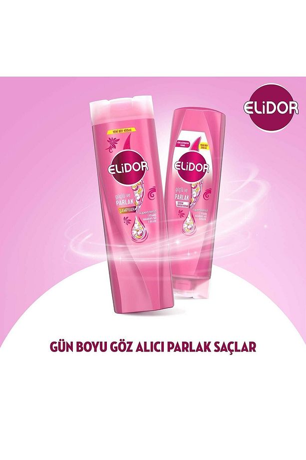Şampuan 400 ml Güçlü Ve Parlak X2 Adet - 6