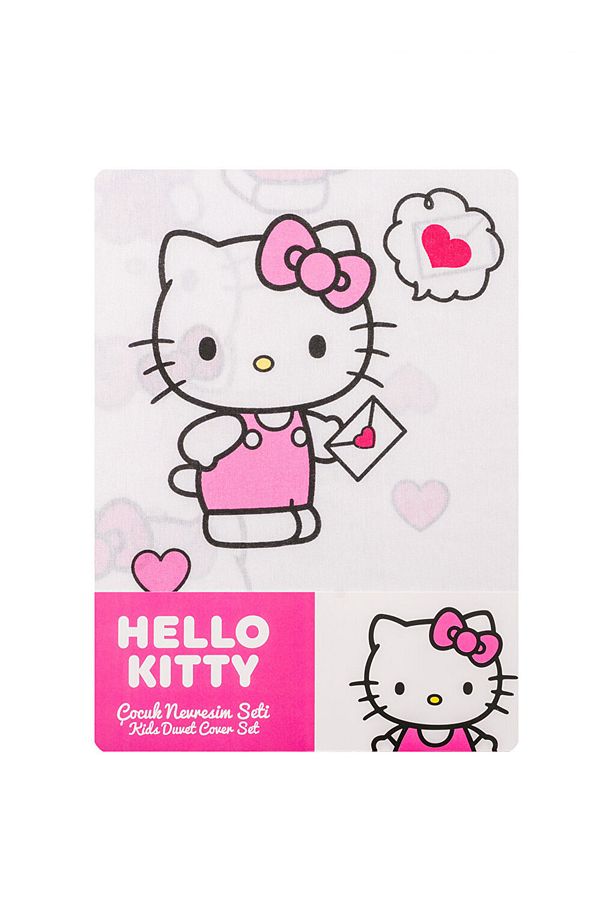 Karişik Hello Kitty Baskılı Çocuk Nevresim Seti - 7