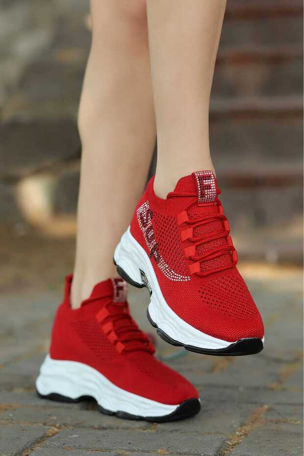 Frm Sup Red Knitwear Sports