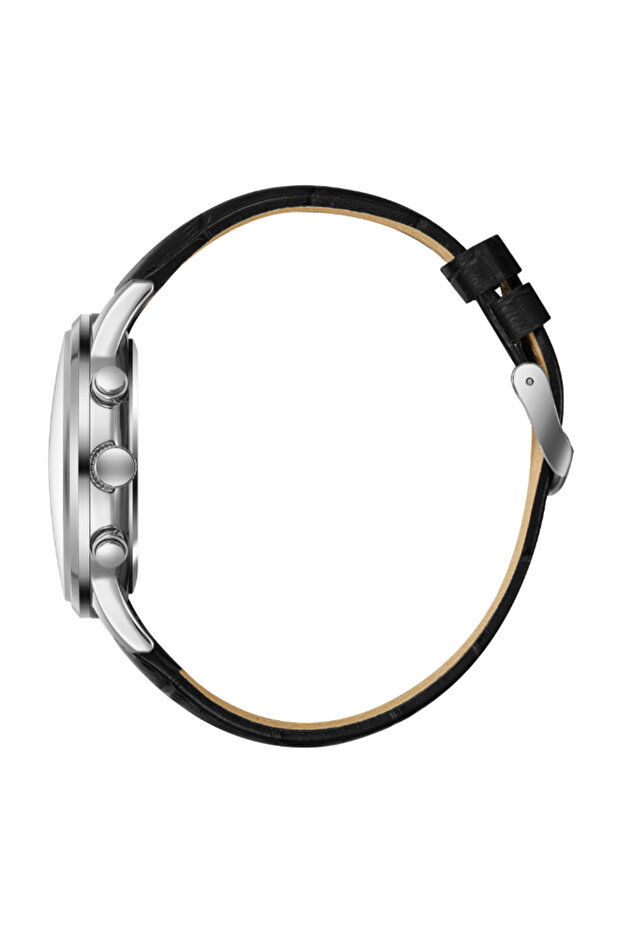 ساعة لي كوبر متعددة الوظائف للرجال بمينا فضي - LC08154.331 - 3