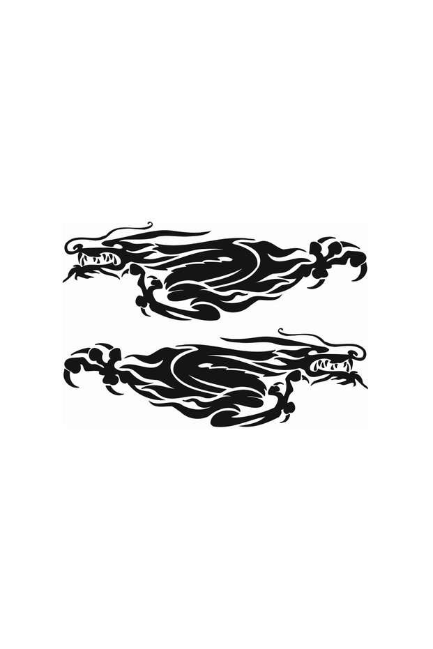 Sticker auto model 32 - set 2 buc