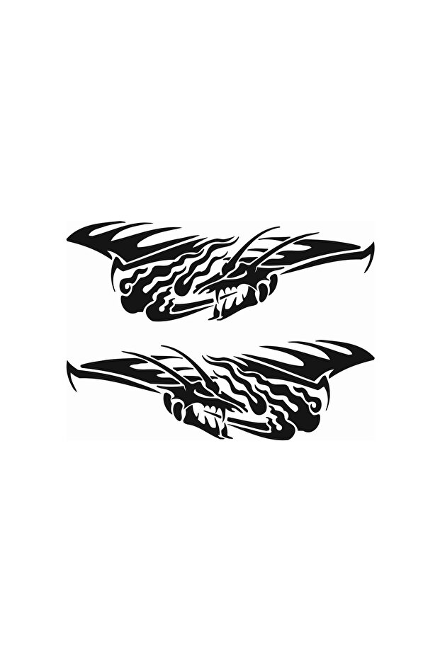 Sticker auto model 37 - set 2 buc - 1