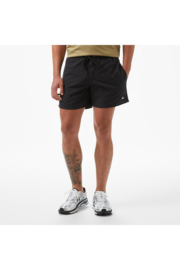 Eqyjv04120-Kvj0 Czarne spodenki kąpielowe - 3