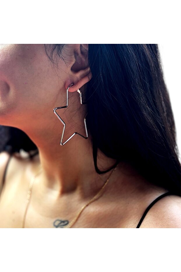 Earring Star Model Ring Modern - 1