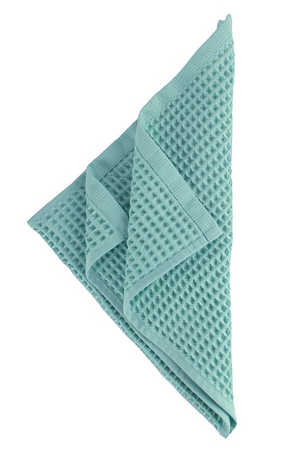 Lüks El Havlusu 3'lü Set, Waffle Dokuma, 100% Pamuk Yüksek Kalite Çabuk Kuruyan El Havluları - 7