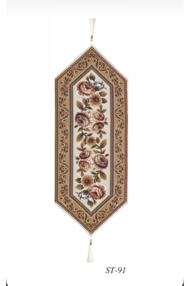 GOBLEN RUNNER 4 LÜ SALON SETİ - 2