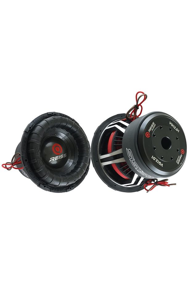 Audio Rs-VQ12 d1 6000wat 3000W Rms 30cm Spl Subwoofer Bas Çift Bobin - 2