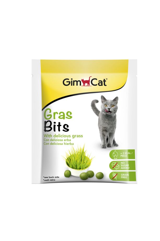 Gras-bits Tahılsız Şekersiz Kedi Ödül Tableti 15 gr - 1