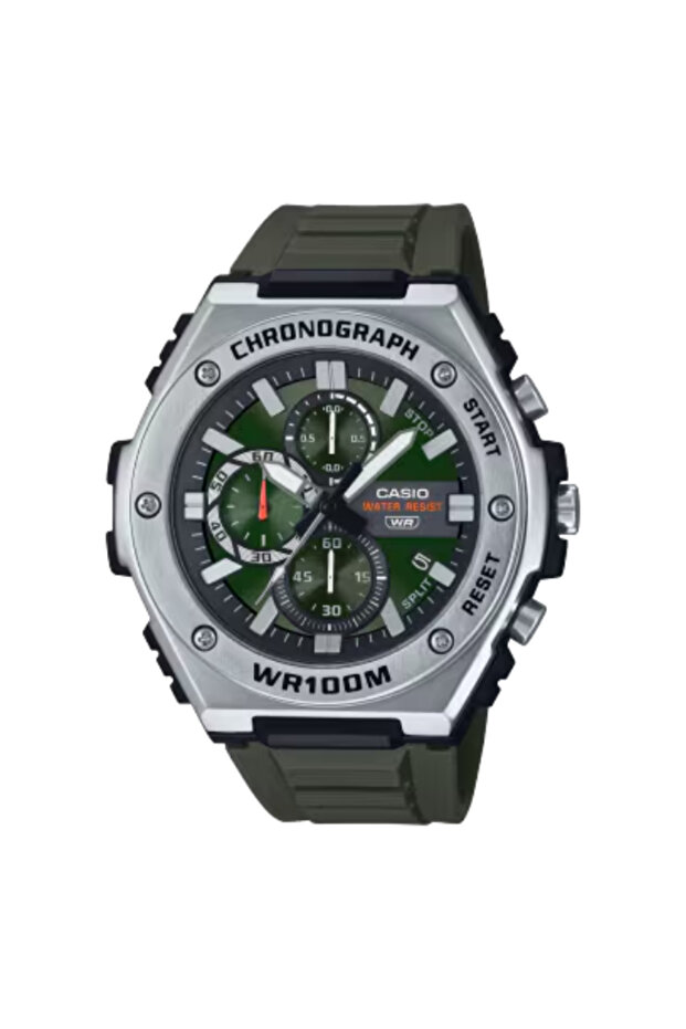 CASIO Men's Analog Green Dial Watch - MWA-300H-3AVDF