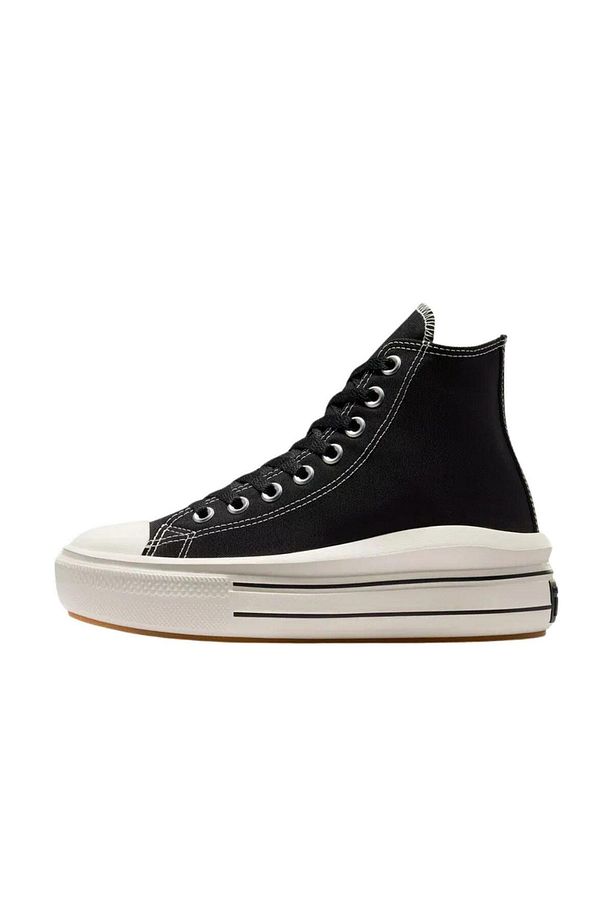 Chuck Taylor All Star Move Kadın Siyah Günlük Ayakkabı Kadın Ls Ayakkabı A12585c - 5