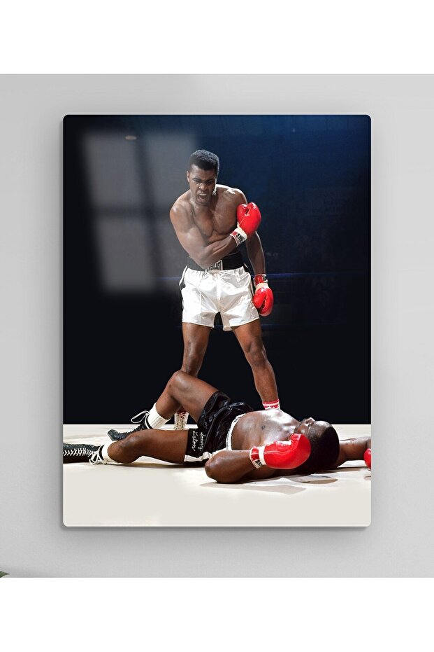 Muhammad Ali Metal Table Model 2 - 2