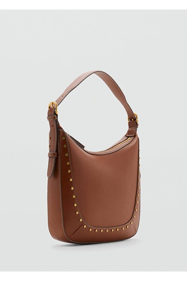 Zımbalı omuz çantası - 1