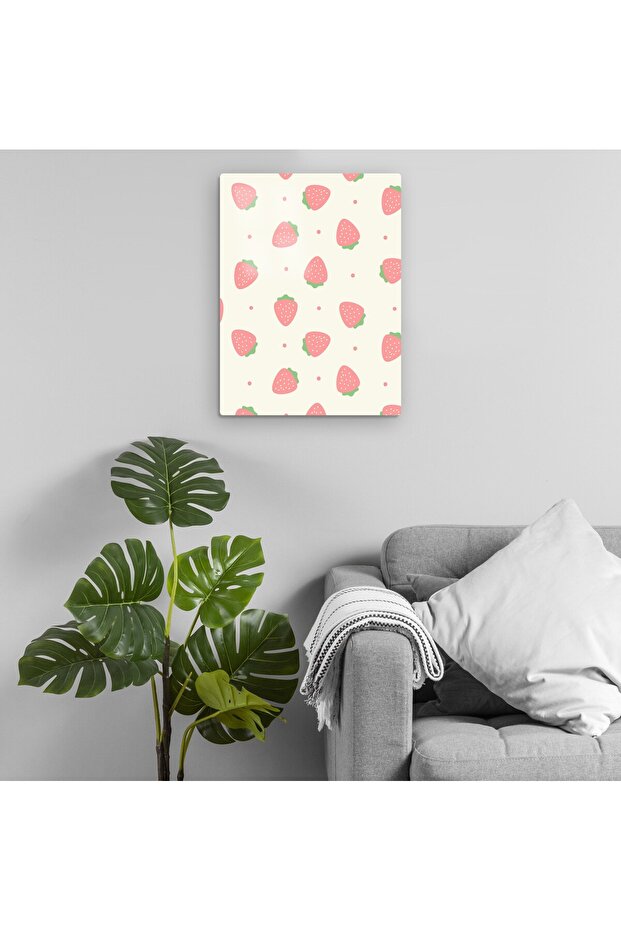Strawberry Metal Table Model 2 - 1