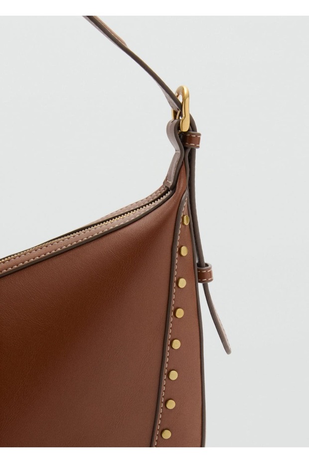 Zımbalı omuz çantası - 5