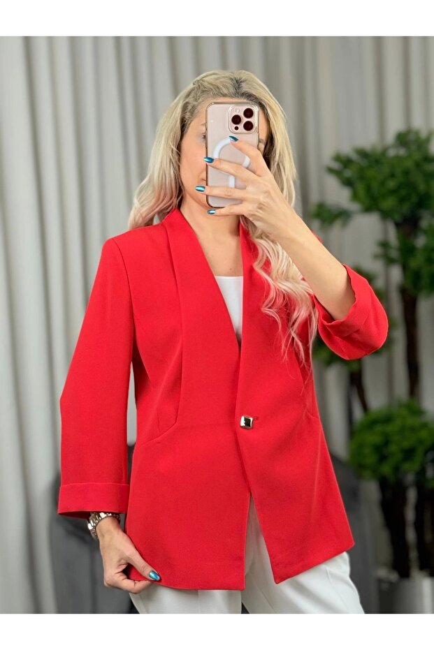 سترة بزر واحد 04128 - 2