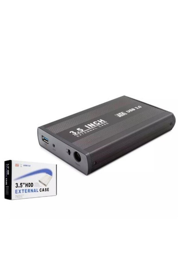 Hadron Hdx1756 3.5" Hdd Case Usb3.0 Metal Sata Black