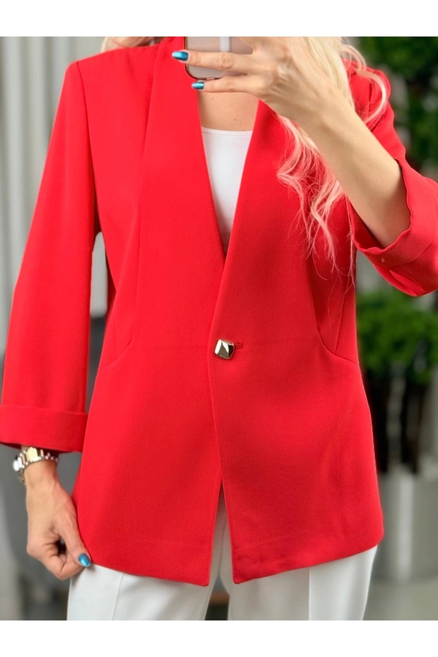 سترة بزر واحد 04128 - 3