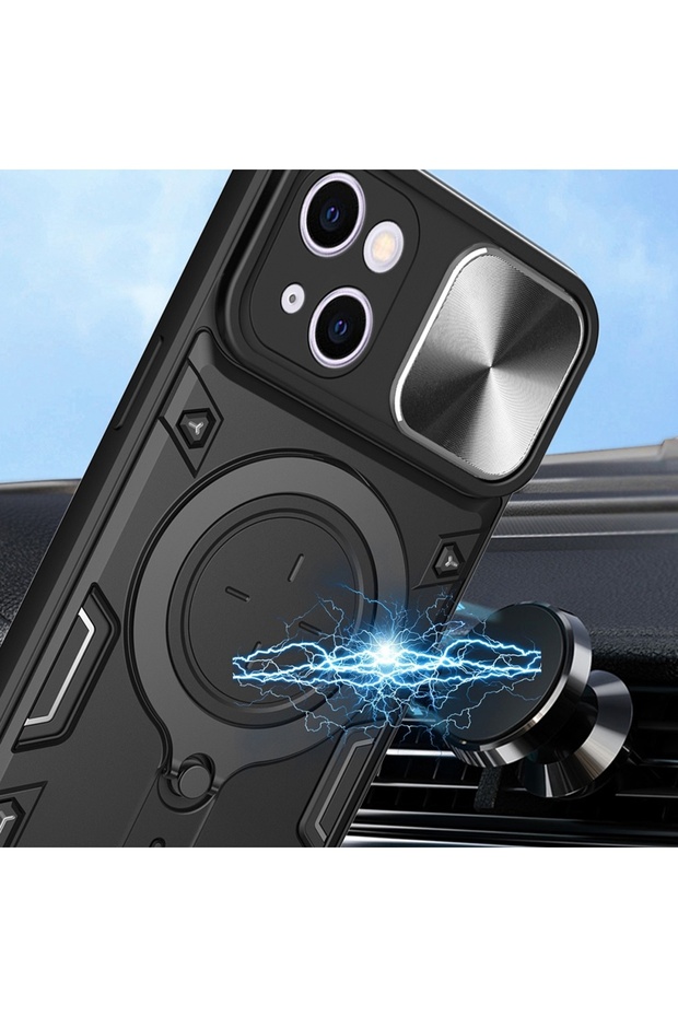 IPhone 16 Case - Techsuit CamGuard Pro - Black - 5