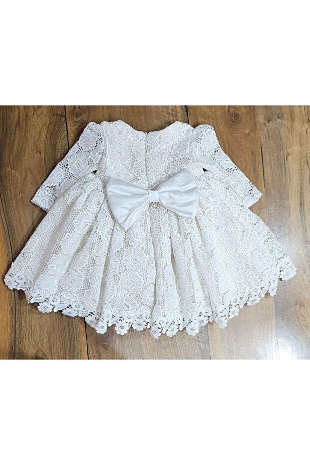 Dantelli Brode Elbise - 2