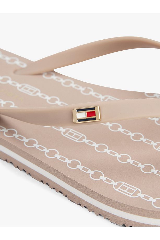 Enamel Flag Flip-Flops - 6
