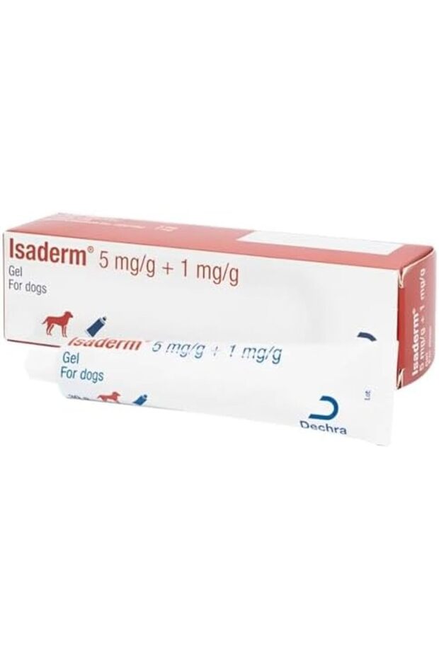 Dechra Isaderm gel for cat and dog 5 mg/g + 1 mg/g