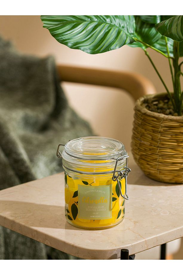 LCW HOME Sarı Limon Kokulu Dekoratif Mum - 4