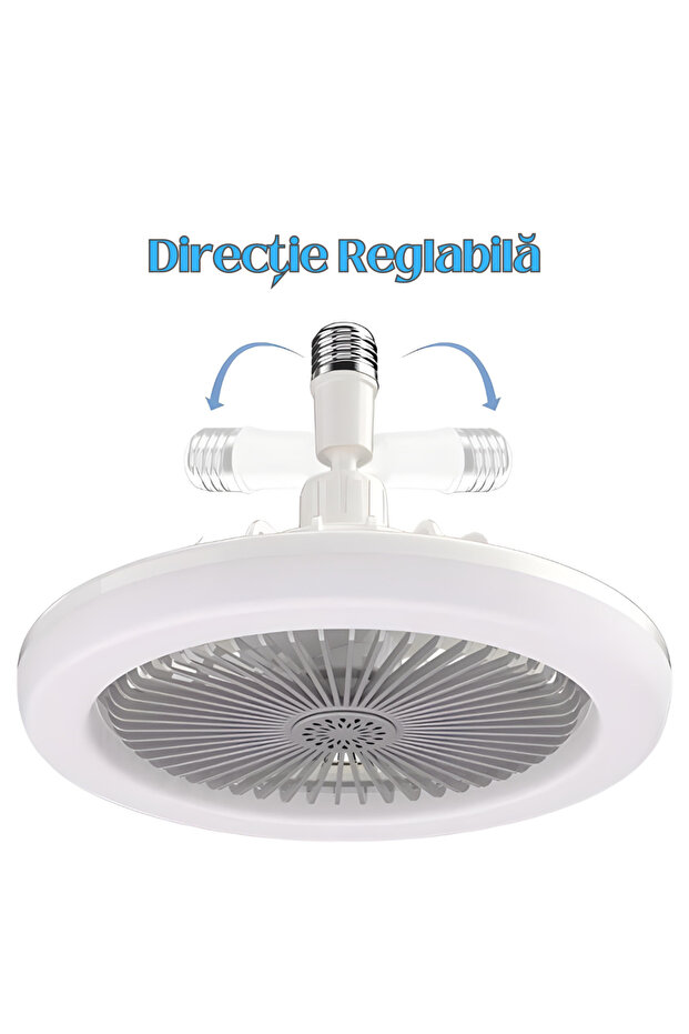 APF® Fan Base with 360° Rotation, Remote Control, 3 Speeds, LED Light - 5