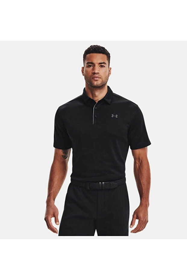 Tech Polo Black Men's Polo Neck T-Shirt 1290140-001