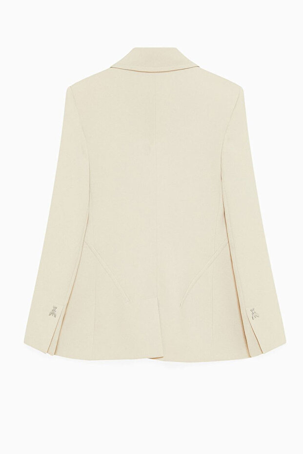 ESSENTIAL FITTED JACKET - - 46, NAVY - 2
