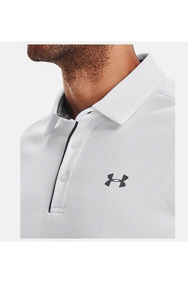 Tech Beyaz Erkek Polo Yaka T-shirt 1290140-100 - 5