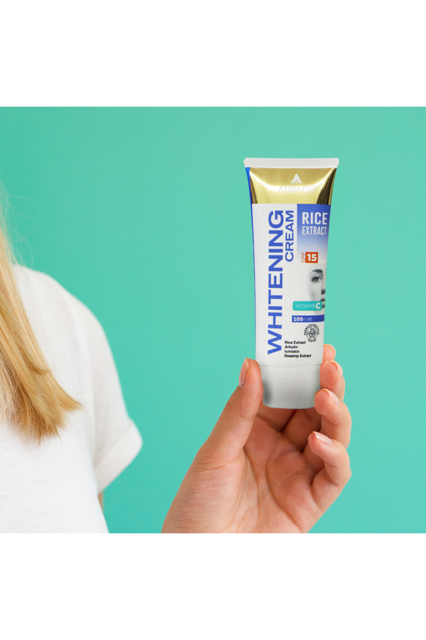 Rice Extract Whitening Face Cream 100ml - 3
