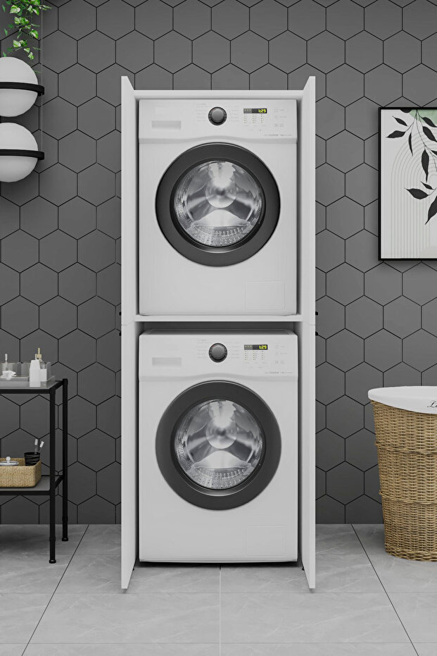 Rosa Çamaşır ve Kurutma Makinesi Dolabı - 2