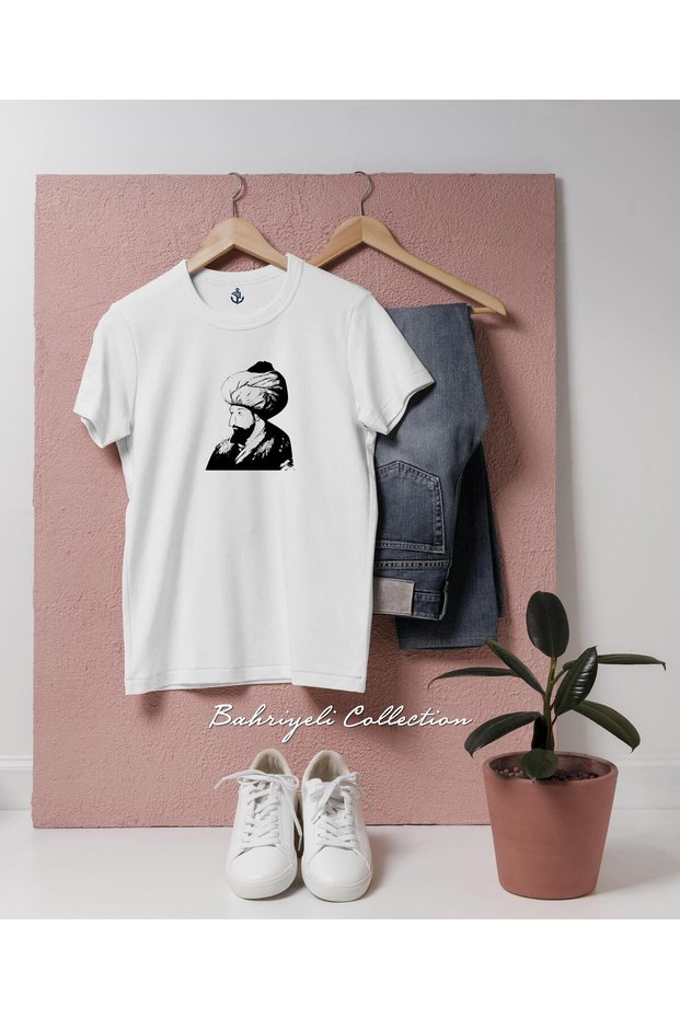 Oversize Conqueror Sultan Mehmet Designed Unisex T-Shirt