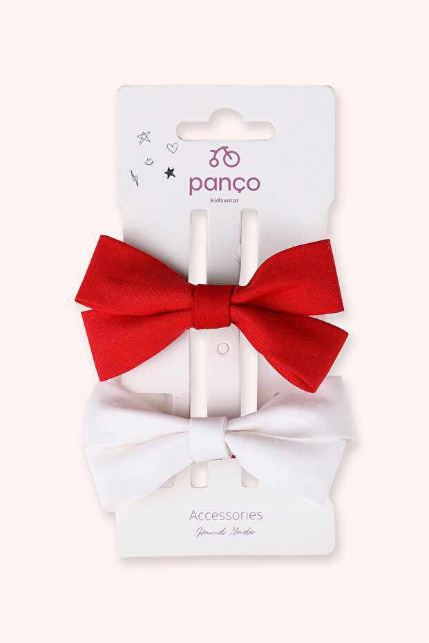 Girl's Ribbon Patterned Buckle Set