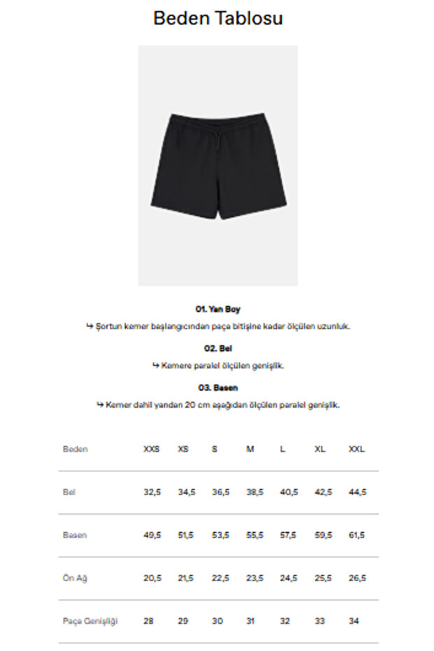 Panda Erkek Premium Kısa Şort - Haki - 5