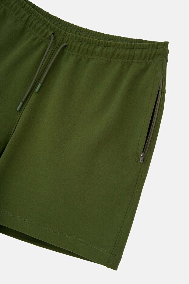 Panda Erkek Premium Kısa Şort - Haki - 3